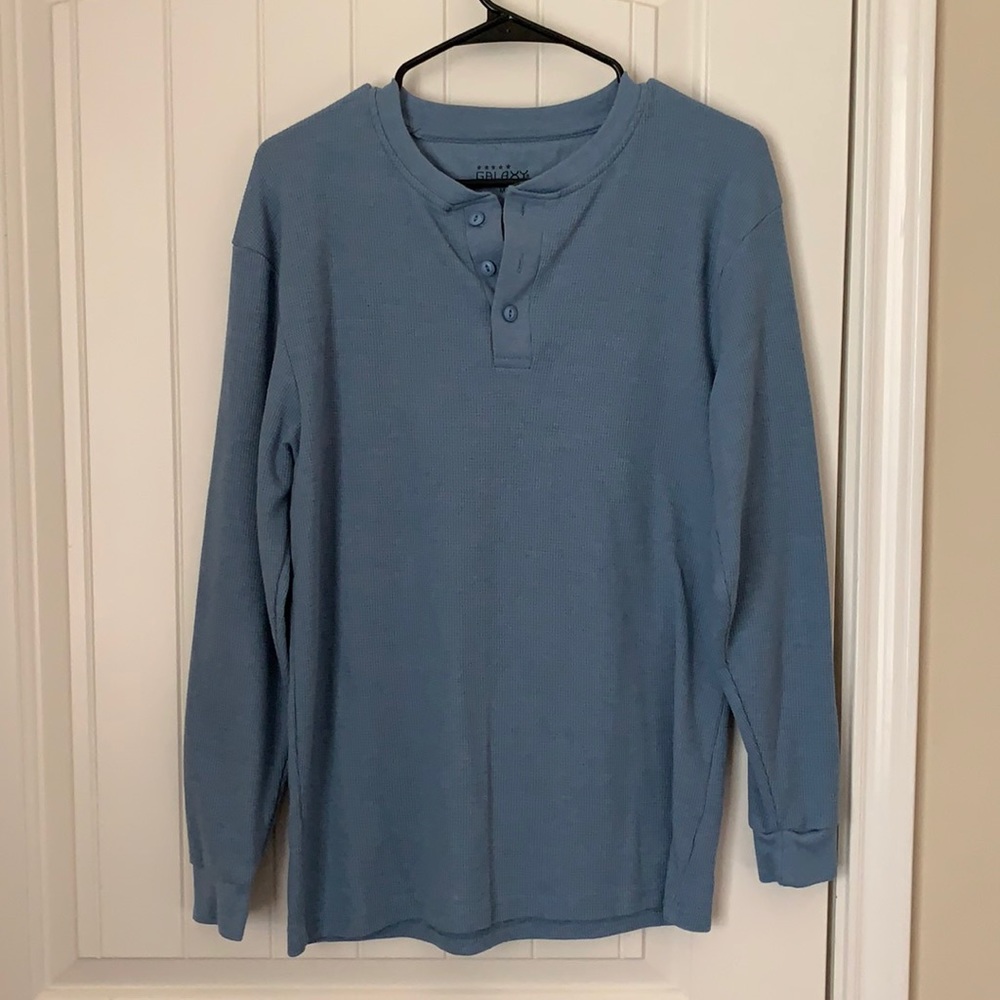 Henley long sleeve shirt